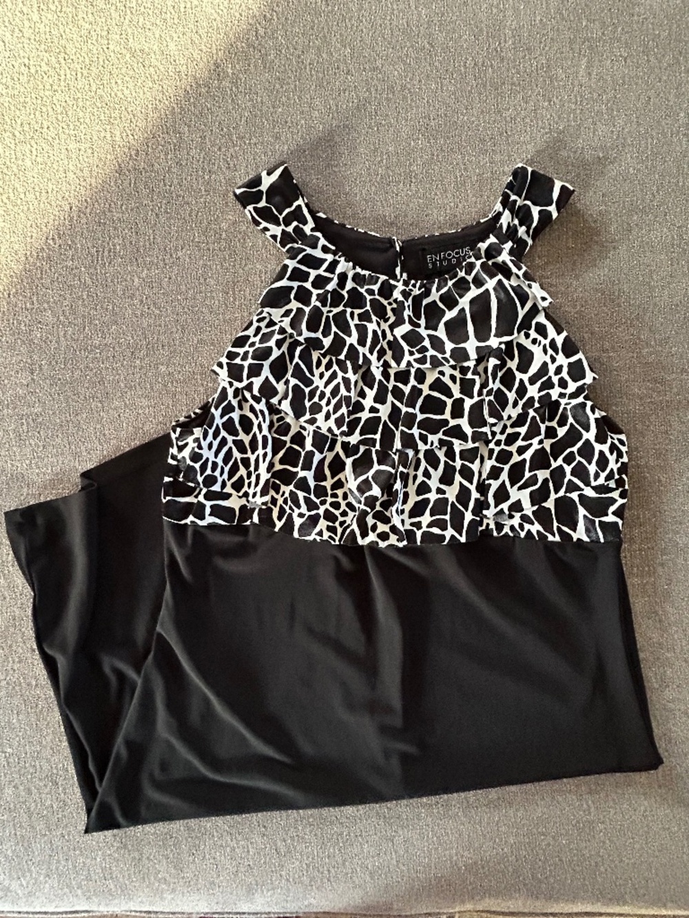 🎃Ruffle Top Sleeveless Dress